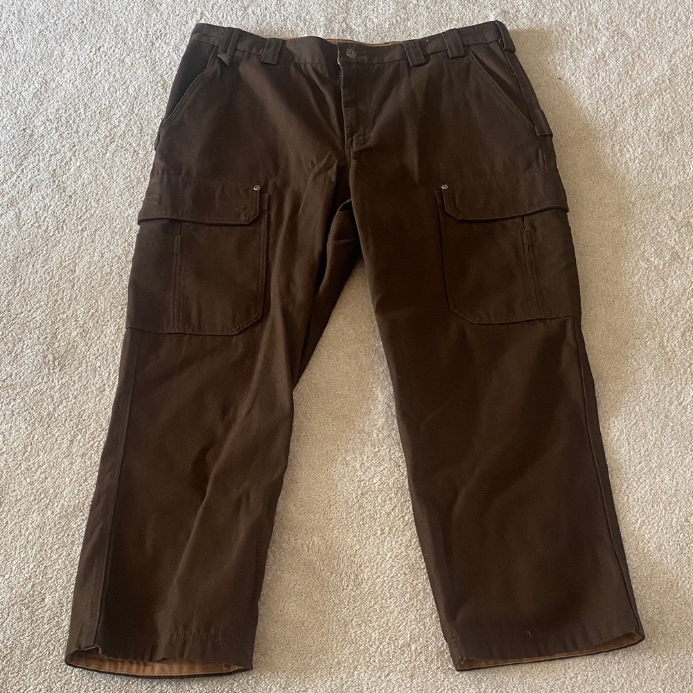 Duluth Trading Co Men's Brown Cargo Pants